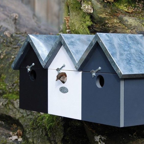 Leuk voor de 12x vogelhuisjes - Homeplaza Inspiratie